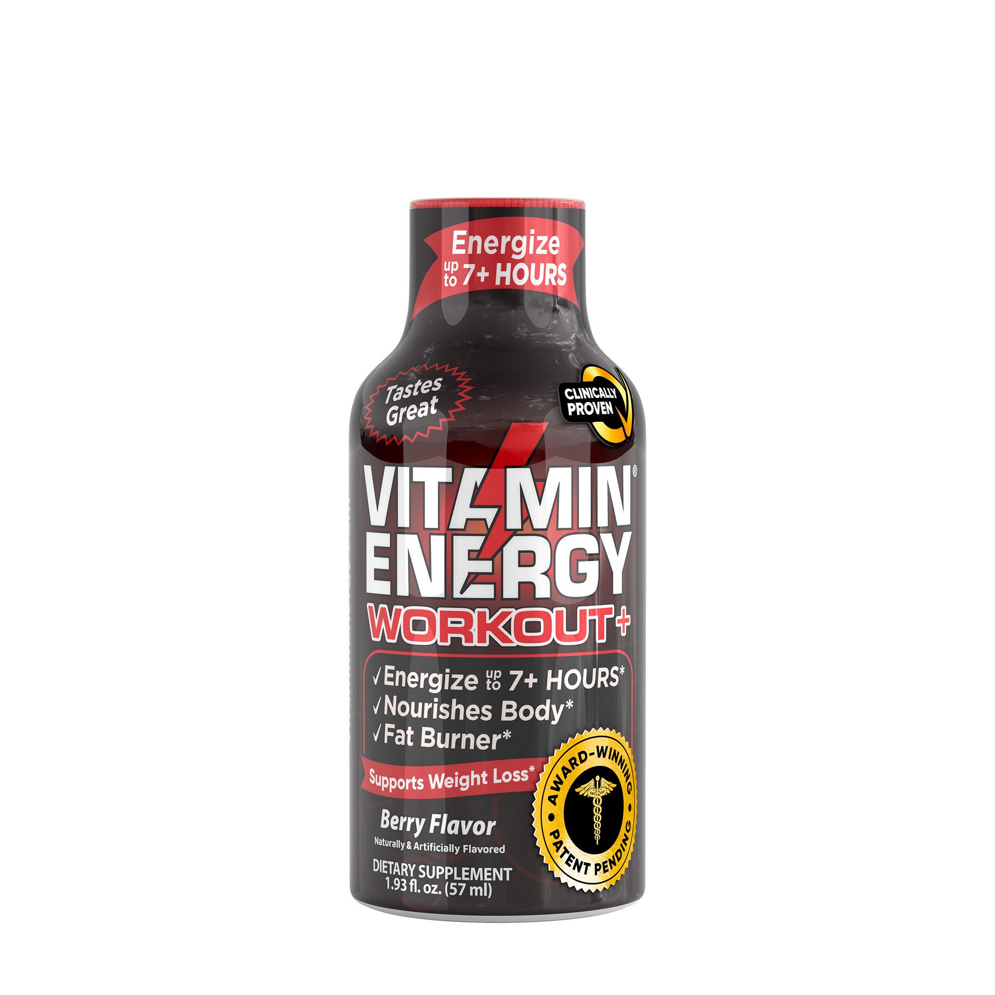 Workout+ - Berry - 1.93oz. (12 Pack)  | GNC